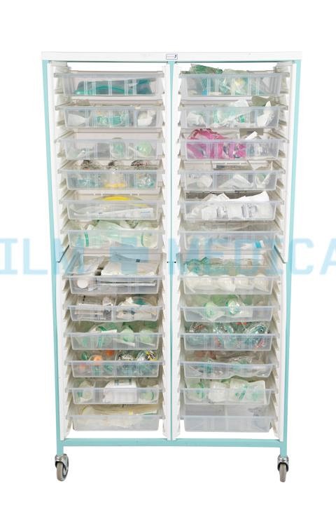 Caretray Trolley High Double Size